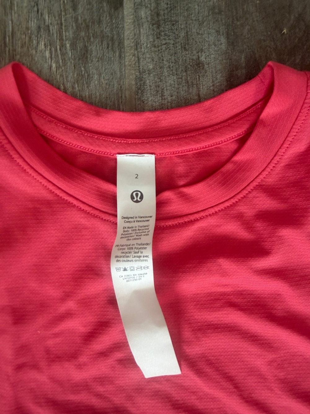 Sleeveless Rib Tank Top - Pink - Picture 2 of 3